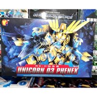 Mô hình lắp ráp SD BB Unicorn Gundam 03 Phenex