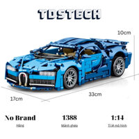 Mô hình lắp ráp siêu xe technic Bugati Chiron tỉ lệ 1:14 SKU 9914 1388 chi tiết cung cấp và bảo hành bởi TDSTECH