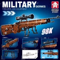 Mô Hình Láp Ráp Súng Trường Bắn Tỉa Đồ Chơi Lego Lắp Ghép cho bé Tăng khả năng tư duy sáng tạo Logic giúp bé tập trung