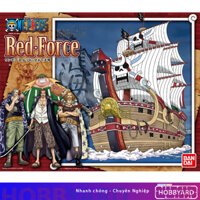Mô hình lắp ráp Tàu One Piece Bandai - Red Force (kèm mô hình hải tặc)