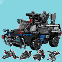 Mô Hình Láp Ráp Xe Bọc Thép Đồ Chơi Lego Lắp Ghép Xe Bọc Thép cho bé Tăng khả năng tư duy sáng tạo giúp bé tập trung TSB