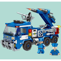 Mô Hình Láp Ráp Xe Cảnh Sát Vũ Trang Đồ Chơi lego Lắp Ghép cho bé Tăng khả năng tư duy sáng tạo giúp bé tập trung XCSX