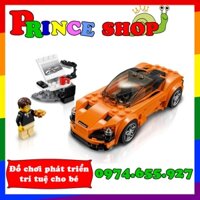 Mô hình lắp ráp xe đua Speed Champions McLaren 720S Lari/Bela 10776 (75880)