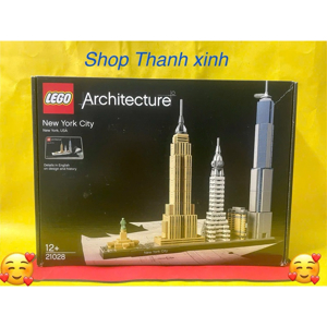 Mô hình LEGO Architecture - Thành phố Newyork 21028 (598 mảnh ghép)