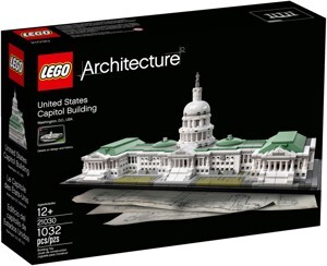 Mô hình Lego Architecture – Tòa nhà Quốc hội Mỹ 21030 (1032 mảnh ghép)