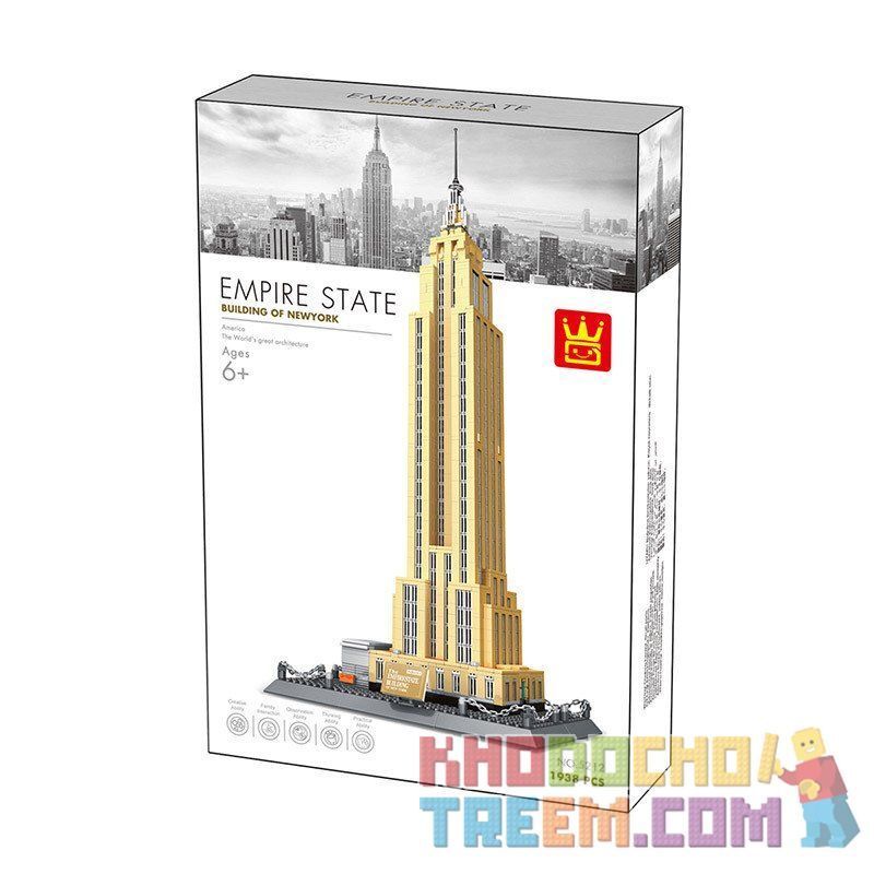 Mô hình LEGO Architecture - Tòa nhà chọc trời Burj Khalifa 21031 (333 mảnh ghép)