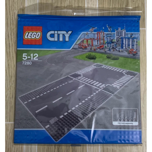 Mô hình Lego City - Đường thẳng và giao lộ 7280