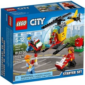 Mô Hình LEGO City - Sân Bay Khởi Đầu 60100 (81 Mảnh Ghép)