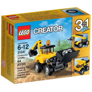 Mô hình LEGO Creator - Xe công trình xây dựng 31041 (64 mảnh ghép)