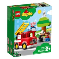 Mô hình LEGO DUPLO – Xe Cứu Hỏa Của Bé 10901 (có đèn)