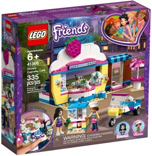 Mô Hình Lego Friends - Tiệm bánh Cupcake của Olivia 41366