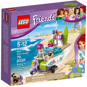 Mô Hình Lego Friends - Xe Máy Bãi Biển Của Mia 41306 (79 Mảnh Ghép)