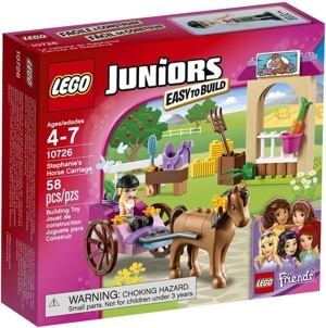 Mô hình Lego Juniors - Cỗ xe ngựa của Stephanie 10726