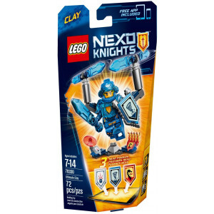 Mô hình LEGO Nexo Knights - Hiệp sỹ Clay 70330 (72 mảnh ghép)
