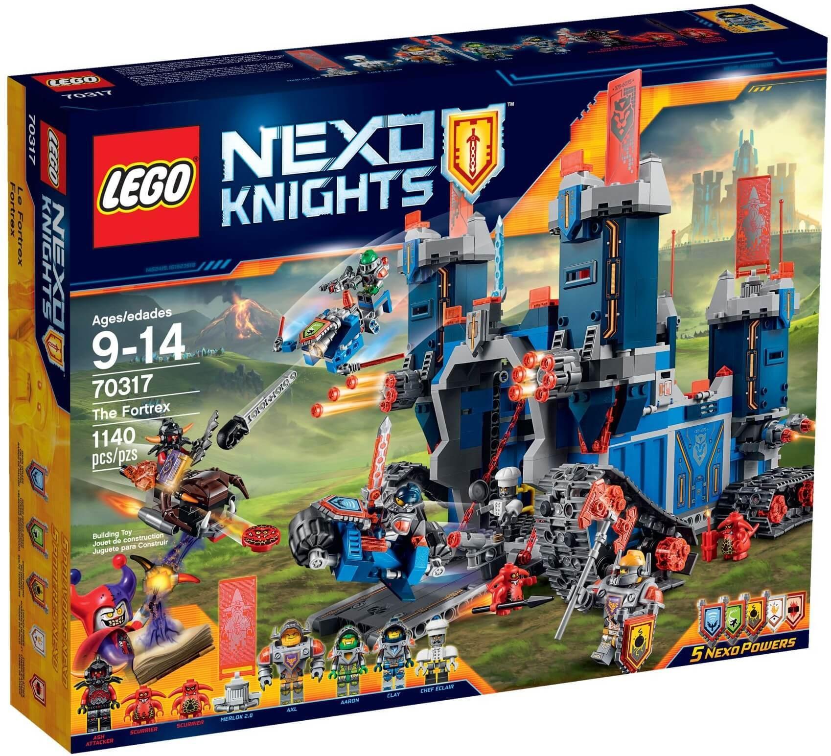 Mô hình LEGO Nexo Knights - Pháo đài hiệp sỹ 70317 (1140 mảnh ghép)