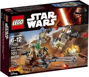 Mô hình Lego Star Wars – Đội quân liên minh nổi loạn 75133
