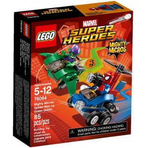 Mô hình Lego Super Heroes – Người Nhện đại chiến Green Gobl 76064 (85 mảnh ghép)