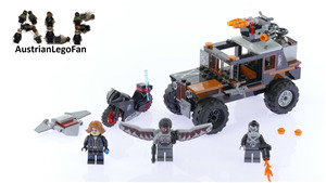 Mô hình Lego Super Heroes – Truy tìm Black Panther 76050