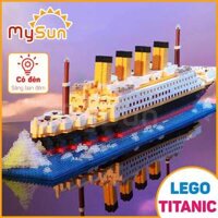 Mô hình lego tàu TITANIC đồ chơi lắp ráp cỡ lớn bộ xếp ghép hình cho bé MySun