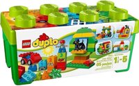 Mô Hình LEGO Thùng Gạch Xanh DUPLO Vui Nhộn (65 Mảnh Ghép) - 10572