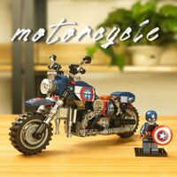 mô hình lego Xe máy gạch trẻ em câu đố mô hình mô hình lego Xe máy gạch trẻ em câu đố mô hình đồ chơi cậu bé đồ chơi