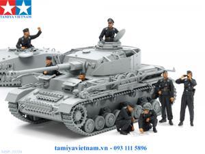 Mô hình lính 35354 1/35 Germen Tank Crew Set Tamiya