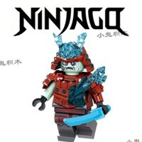 Mô hình Lloyd Master mới hết bản in, đồ chơi tương thích với Ninjago Ice King, Chen Master, dòng đuôi rắn, R5CZ đen