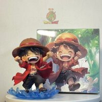 Mô hình Luffy AI Chibi cực đáng yêu - One Piece - Mô hình 2K
