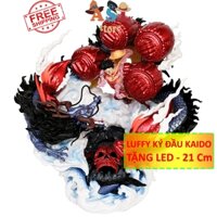 Mô Hình Luffy gear 4 Đại chiến kaido - Cao 21cm - rộng 21cm - nặng 1kg7 - Figure OnePiece - ASL Store