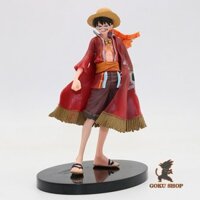 Mô hình Luffy One Piece - Mô hình Luffy áo choàng đỏ kỷ niệm 15 năm One Piece