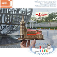 Mô hình lưu niệm Đà Lạt - Nhà Thờ Con Gà