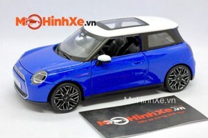 Mô hình xe Mini Cooper tỉ lệ 1/24 Maisto 31219 - màu đen/ đỏ