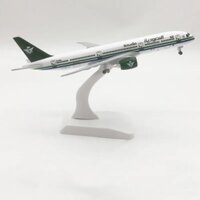 Mô hình máy bay Ả rập Saudi Airlines Boeing B787 có bánh xe kích thước 20cm MB20128