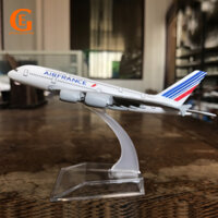 Mô hình máy bay A380 Airbus 380 Diecast bằng hợp kim 16CM