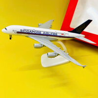 Mô Hình Máy Bay Airbus A380 "SINGAPORE AIRLINES" Tỉ lệ 1:400 20CM Hợp Kim Cao Cấp GIÁ 265K