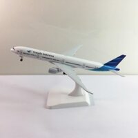 Mô hình máy bay B777 kim loại dòng Boeing 20cm món quà tặng mô hình tĩnh die-cast trưng bày bàn làm việc, kệ tivi, tủ