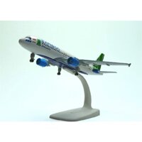 Mô hình máy bay Bamboo Airways 18cm Kim loại