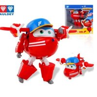 Mô hình máy bay biến hình robot Flip nhanh nhẹn đồ chơi đội bay siêu đẳng super wings