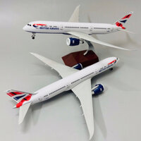 MÔ HÌNH MÁY BAY BOEING 787 "BRITISH AIRWAYS” HÃNG HÀNG KHÔNG ANH QUỐC HỢP KIM CAO CẤP SIÊU ĐẸP. MÔ HÌNH MÁY BAY ĐỒ CHƠI