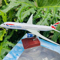 Mô hình máy bay Boeing 787 "BRITISH AIRWAYS" Vương Quốc Anh tỉ lệ 1:400 hợp kim nguyên khối, sơn tính điện cao cấp