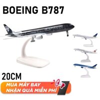 Mô hình máy bay Boeing B787 có bánh xe 20cm
