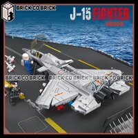 Mô hình Máy bay J-15 Đồ chơi Lắp ráp Máy bay Quân Sự Không Quân  Hạng Nặng Mô hình Máy Bay J-15 WW2 88005