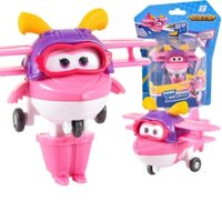 Mô hình máy bay mini nhân vật Ellies - đồ chơi trẻ em super wings đội bay siêu đẳng Ellies