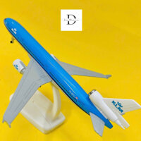 Mô hình máy bay phản lực 3 động cơ MD-11 "KLM AIRLINES" hợp kim đúc nguyên khối tỉ lệ 1/400 20CM