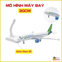 Mô hình máy bay tĩnh Bamboo Airways bằng kim loại