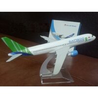 MÔ HÌNH MÁY BAY TĨNH BAMBOO A320 16CM