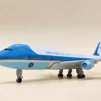 MÔ HÌNH MÁY BAY UNITED STATES OF AMERICA CÓ BÁNH XE CHUẨN ĐẸP 20CM FULLBOX mới 2023