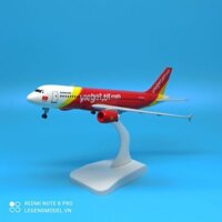 Mô hình máy bay Vietjet Air 20cm