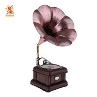 Mô hình máy nghe nhạc cổ điển Máy ghi âm Nhà trang trí văn phòng
