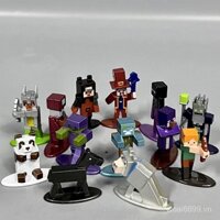 Mô hình Minecraft mới chính hãng, búp bê mini, túi mù, đồ trang trí để bàn, mô hình đồ chơi WIKI